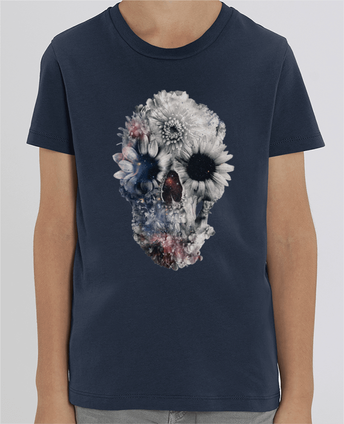Kids T-shirt Mini Creator Floral skull 2 Par ali_gulec