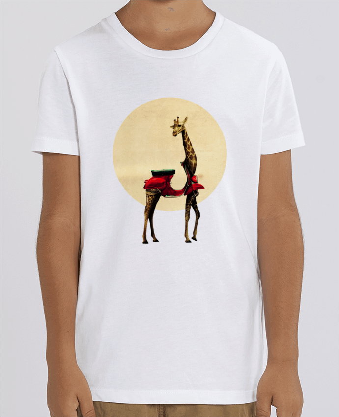 Camiseta Infantil Algodón Orgánico MINI CREATOR Giraffe Par ali_gulec