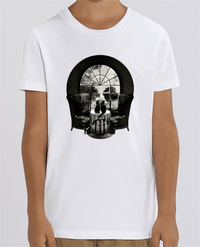 Camiseta Infantil Algodón Orgánico MINI CREATOR Room skull Par ali_gulec