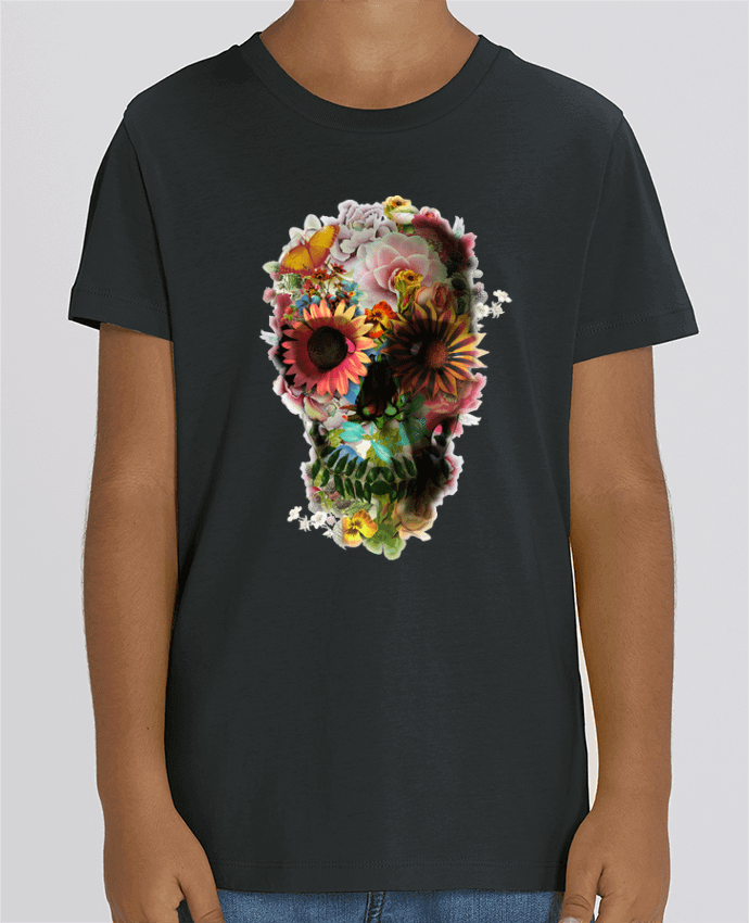 Camiseta Infantil Algodón Orgánico MINI CREATOR Skull 2 Par ali_gulec