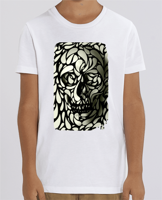 Camiseta Infantil Algodón Orgánico MINI CREATOR Skull 4 Par ali_gulec