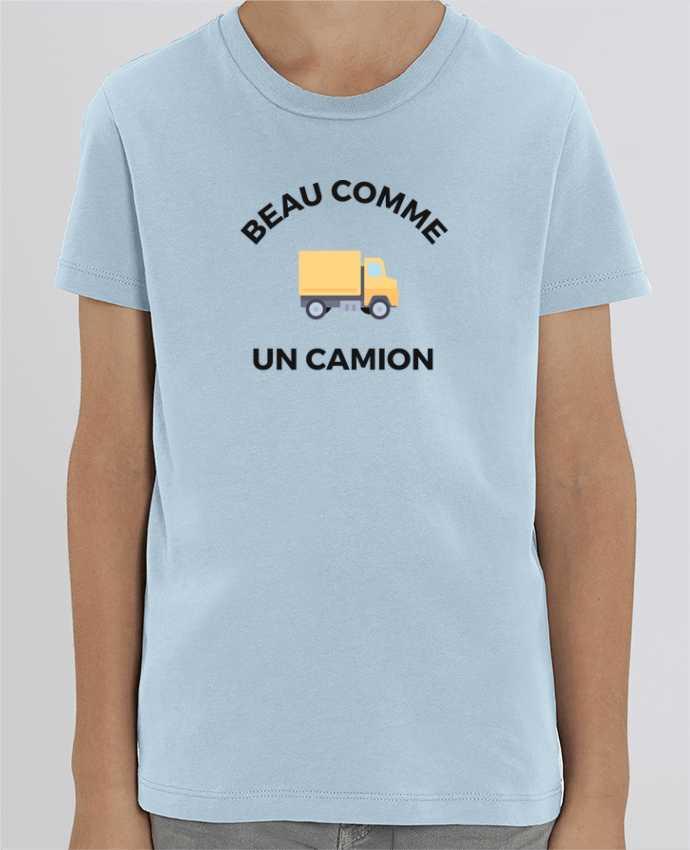Camiseta Infantil Algodón Orgánico MINI CREATOR Beau comme un camion Par Ruuud