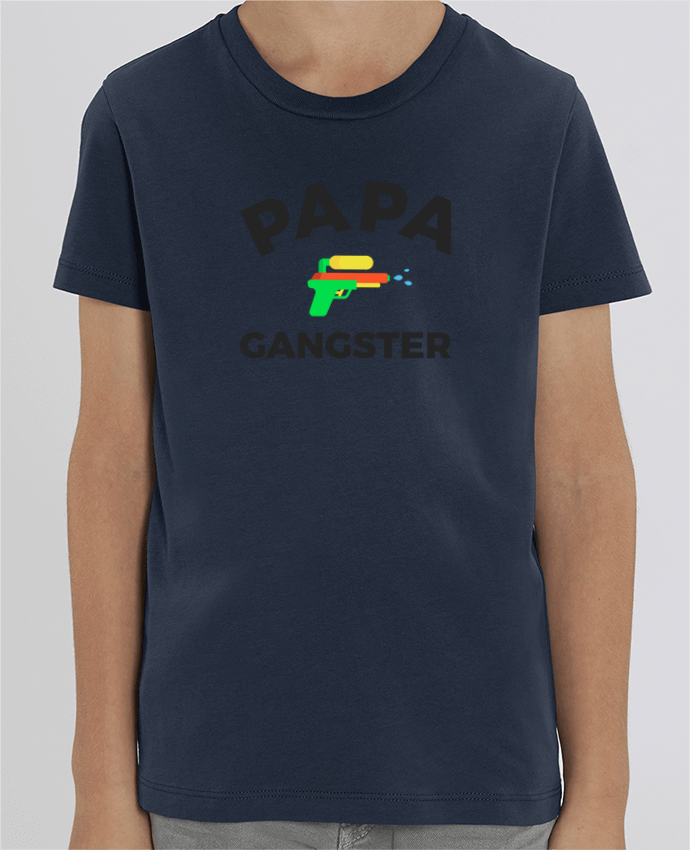 Camiseta Infantil Algodón Orgánico MINI CREATOR Papa Ganster Par Ruuud