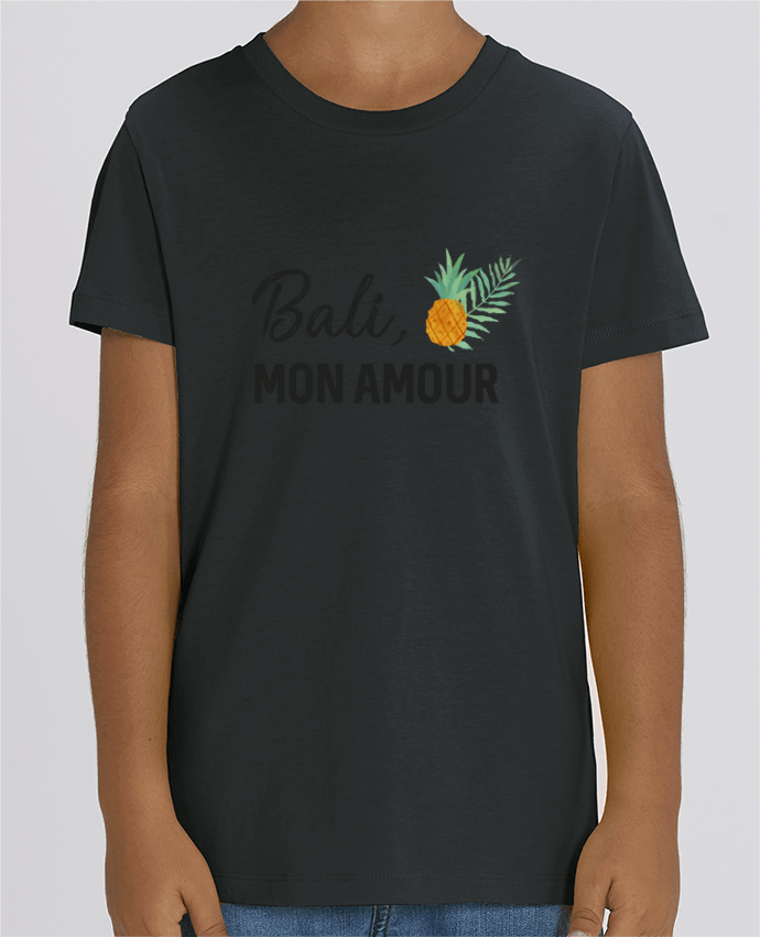Camiseta Infantil Algodón Orgánico MINI CREATOR Bali, mon amour Par IDÉ'IN