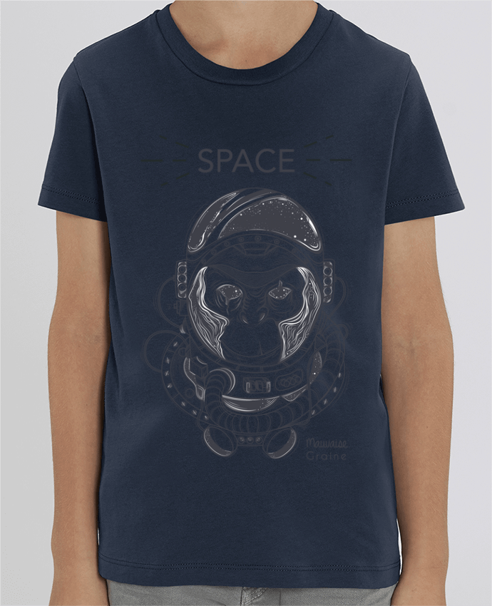 T-shirt Enfant Monkey space Par Mauvaise Graine