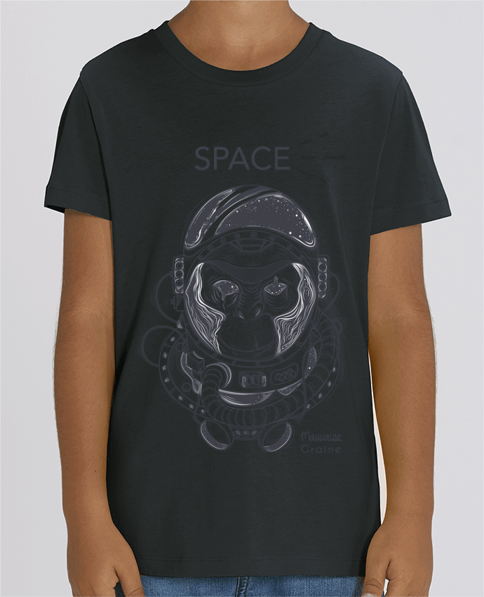 T-shirt Enfant Monkey space Par Mauvaise Graine