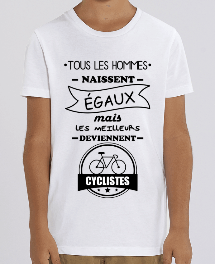 T-shirt Enfant Tous les hommes naissent égaux mais les meilleurs deviennent cyclistes, cycliste, vél