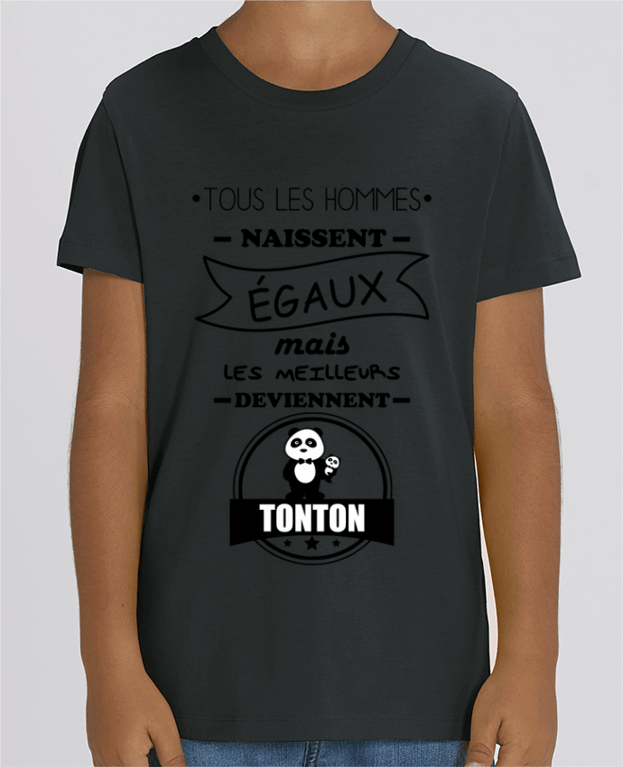 T-shirt Enfant Tous les hommes naissent égaux mais les meilleurs deviennent tonton, tontons, oncle P