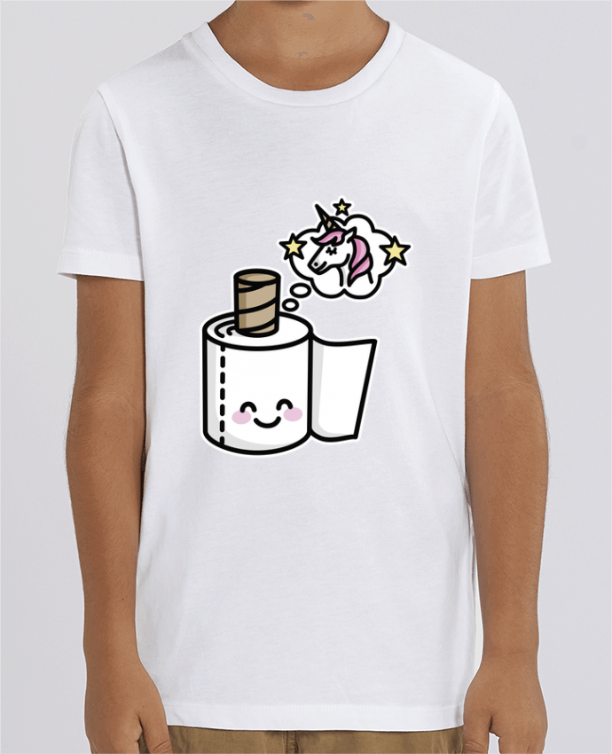 T-shirt Enfant Unicorn Toilet Paper Par LaundryFactory