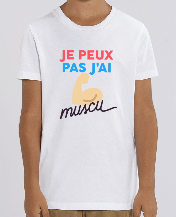 Kids T-shirt Mini Creator je peux pas j'ai muscu Par Ruuud