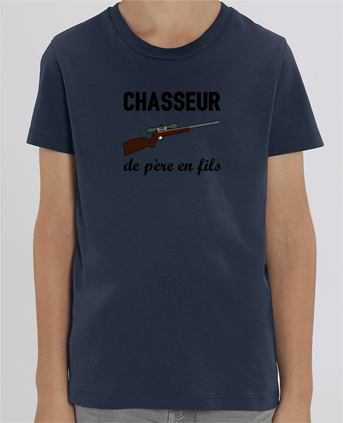 T-shirt Enfant Chasseur de père en fils Par tunetoo