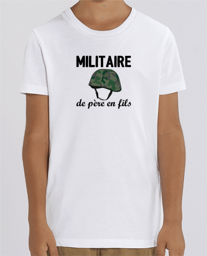 T-shirt Enfant Militaire de père en fils Par tunetoo