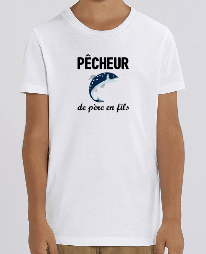 Kids T-shirt Mini Creator Pêcheur de père en fils Par tunetoo