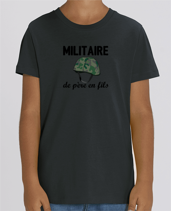 T-shirt Enfant Militaire de père en fils Par tunetoo