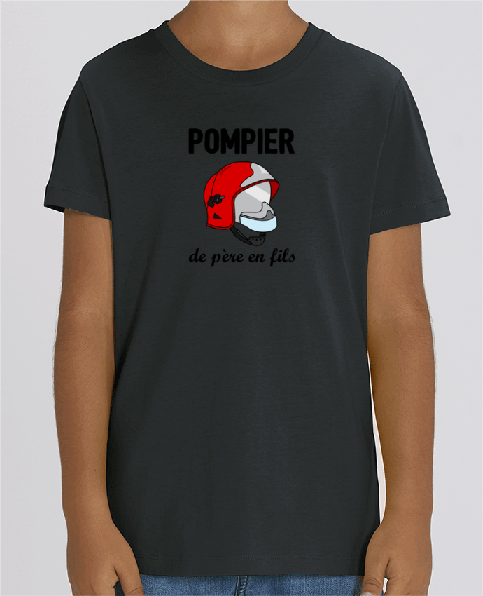 Kids T-shirt Mini Creator Pompier de père en fils Par tunetoo