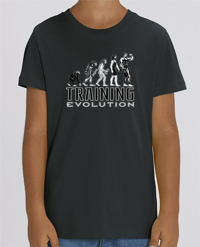 Camiseta Infantil Algodón Orgánico MINI CREATOR Training evolution Par Original t-shirt
