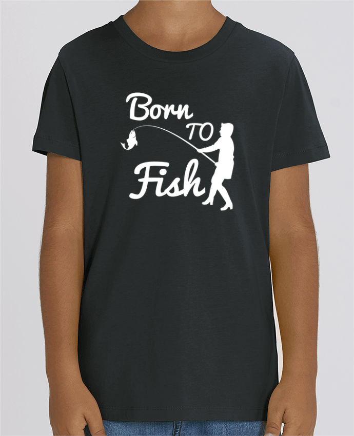 T-shirt Enfant Born to fish Par Original t-shirt