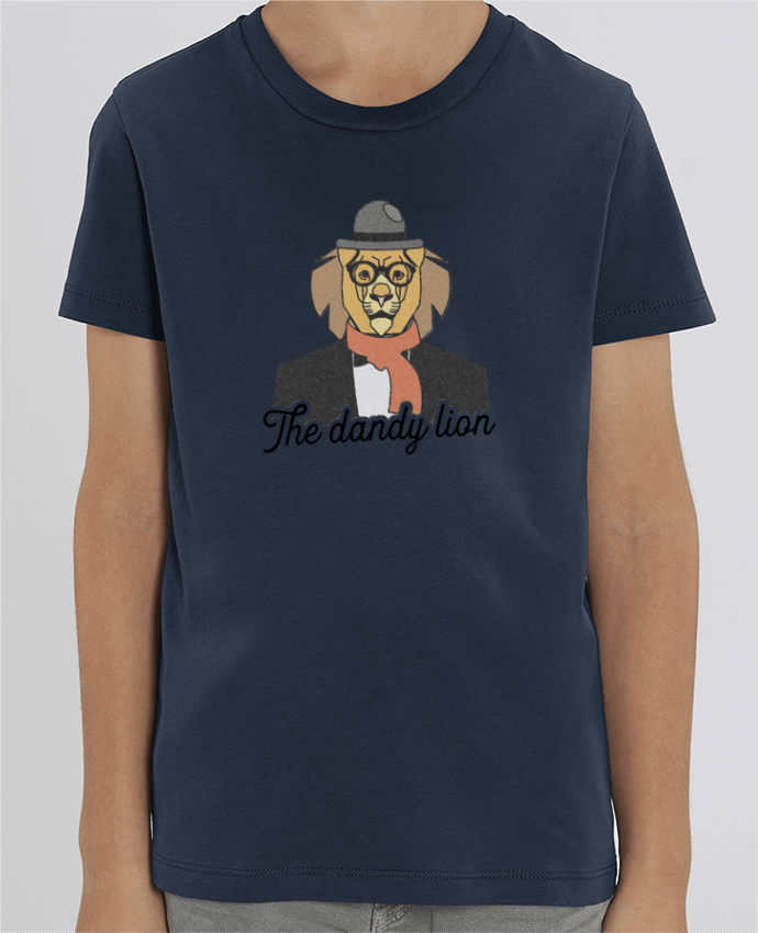 Camiseta Infantil Algodón Orgánico MINI CREATOR Dandy Lion Par Original t-shirt