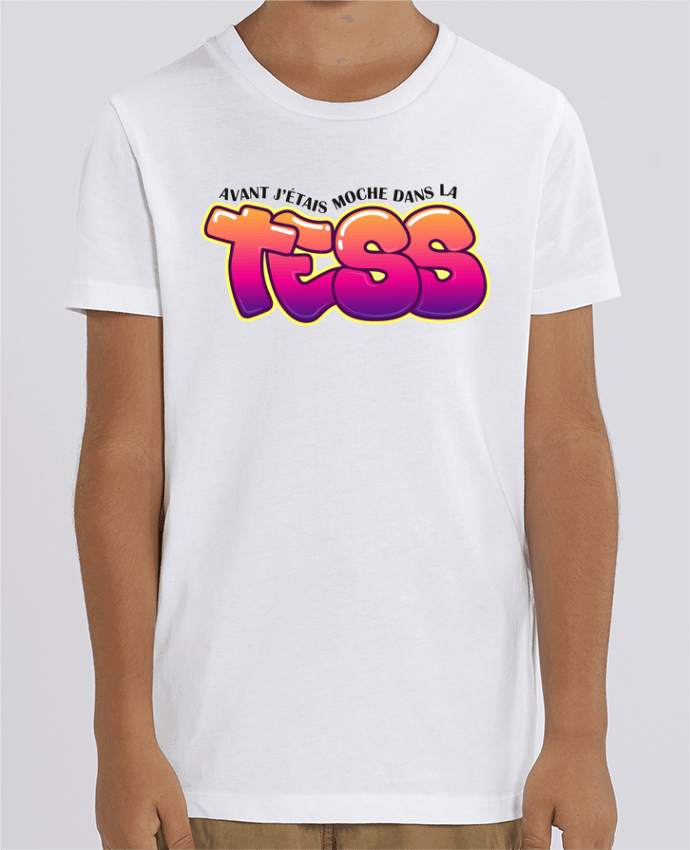 Camiseta Infantil Algodón Orgánico MINI CREATOR PNL Moche dans la Tess Par tunetoo