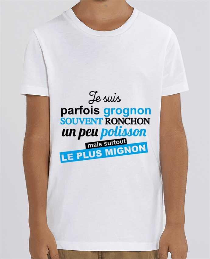 T-shirt Enfant Grognon ronchon polisson mignon Par GraphiCK-Kids
