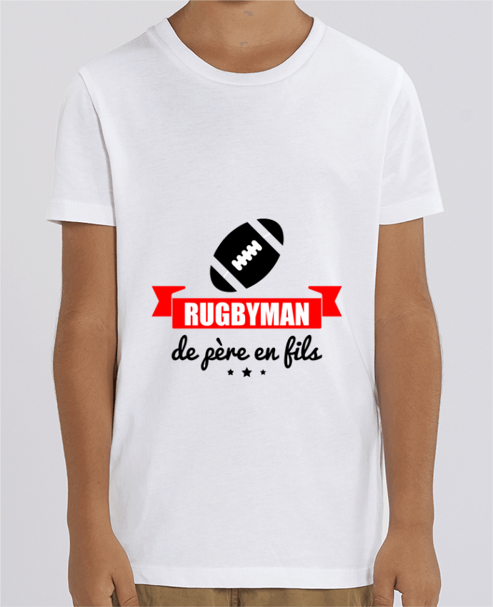 Kids T-shirt Mini Creator Rugbyman de père en fils, rugby, rugbyman Par Benichan