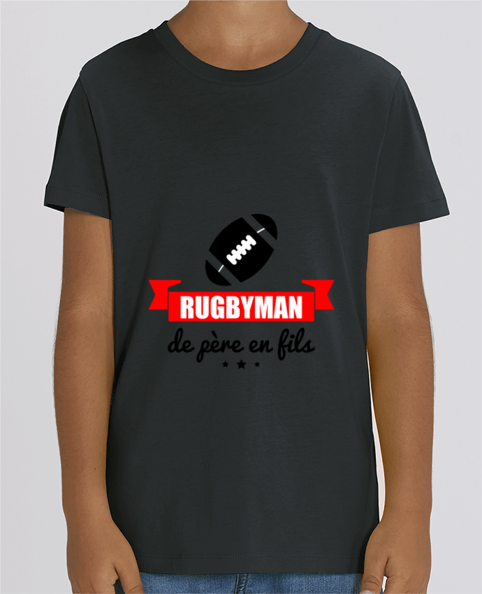 T-shirt Enfant Rugbyman de père en fils, rugby, rugbyman Par Benichan