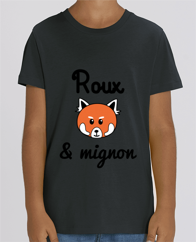 T-shirt Enfant Roux & Mignon, Panda roux Par Benichan