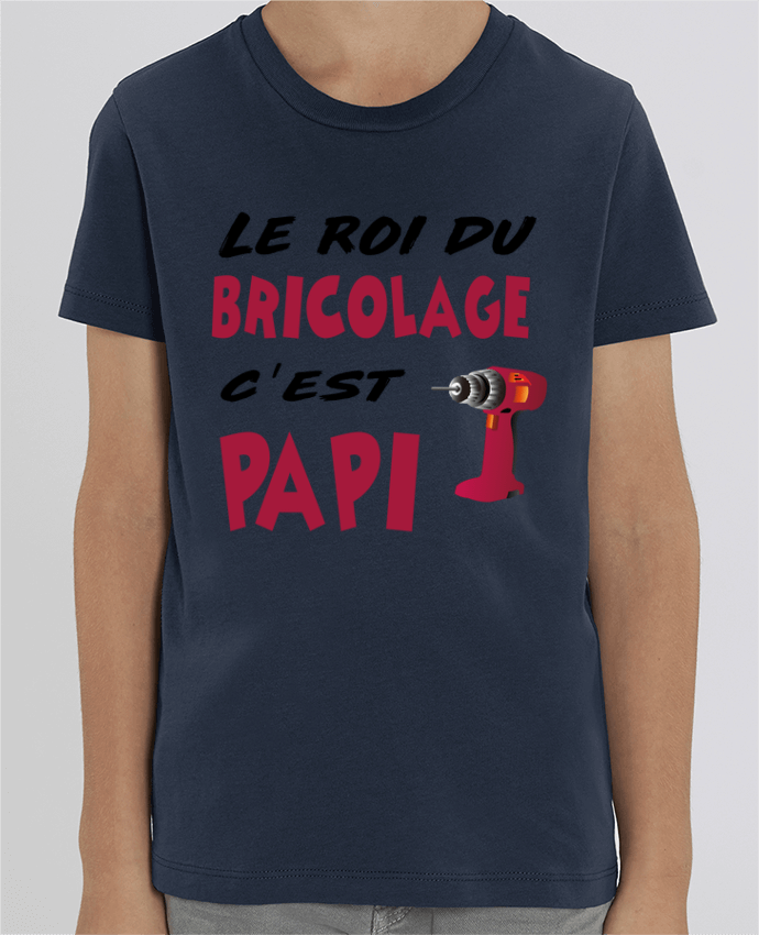 Camiseta Infantil Algodón Orgánico MINI CREATOR Papi bricoleur Par jorrie