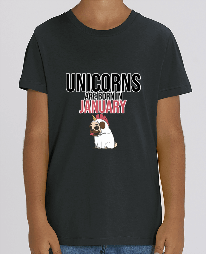T-shirt Enfant Unicorns are born in january Par Pao-store-fr