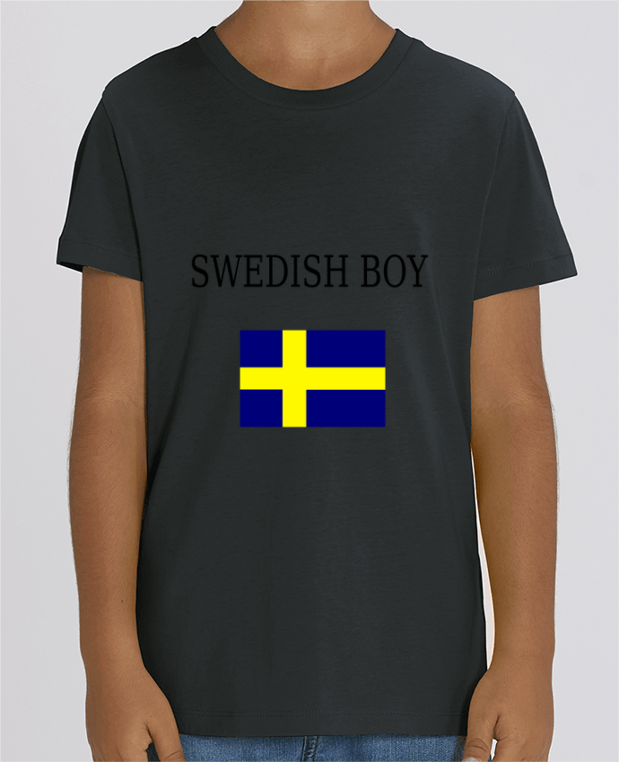 Camiseta Infantil Algodón Orgánico MINI CREATOR SWEDISH BOY Par Dott