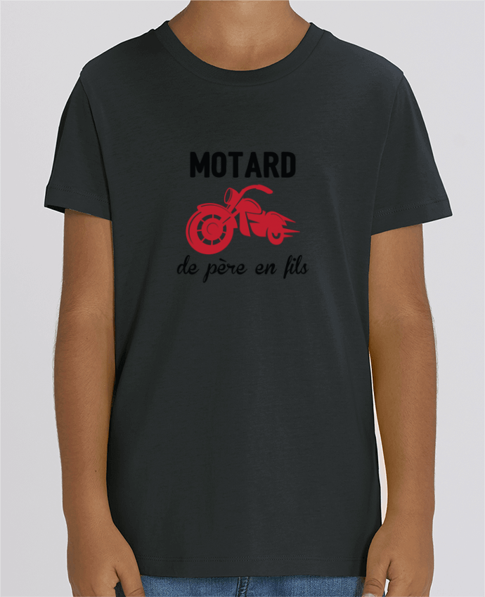 T-shirt Enfant Motard de père en fils Par tunetoo