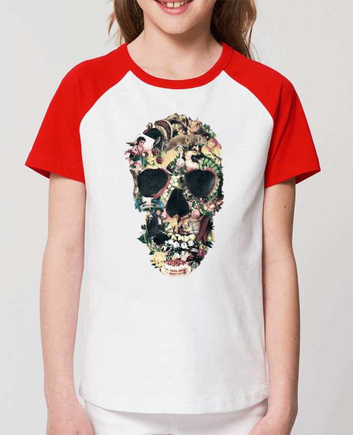 Camiseta Manga Corta Contraste Unisex Stanley MINI CATCHER SHORT SLEEVE Vintage Skull Par ali_gulec