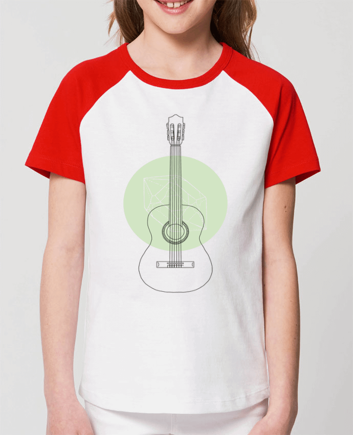 Tee-shirt Enfant Guitar Par Florent Bodart