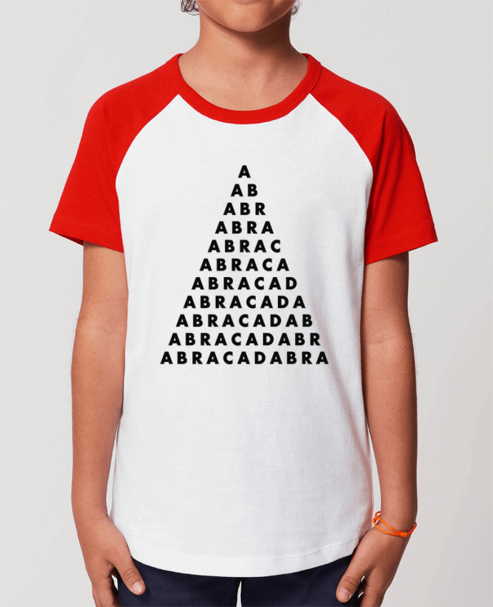 T-shirt Baseball Enfant- Coton - STANLEY MINI CATCHER Abracadabra Par tunetoo