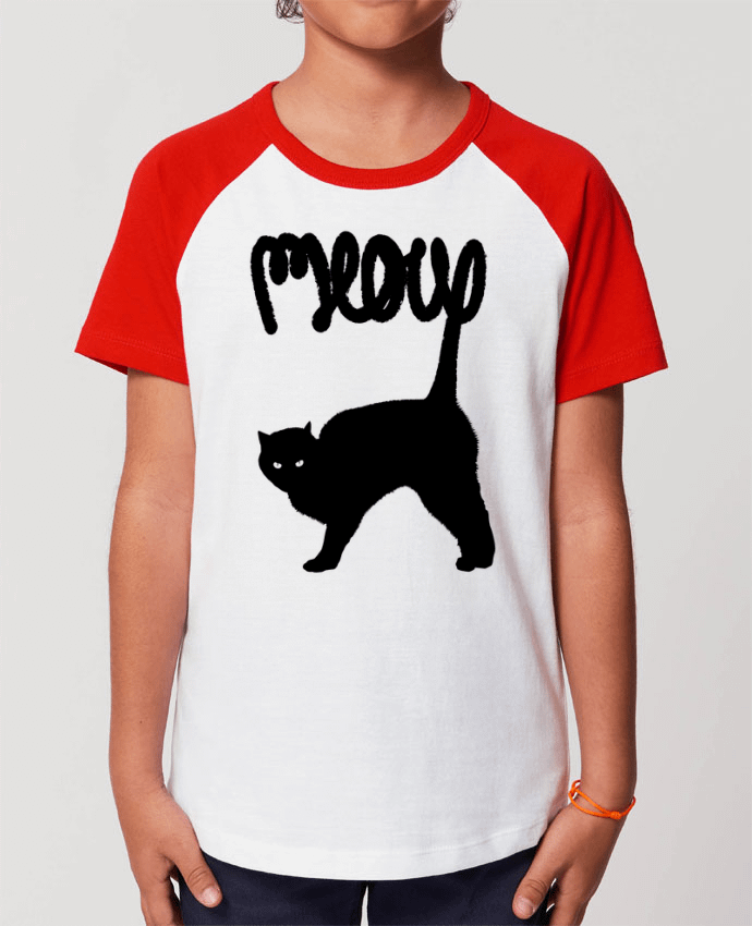 Tee-shirt Enfant Meow Par Florent Bodart