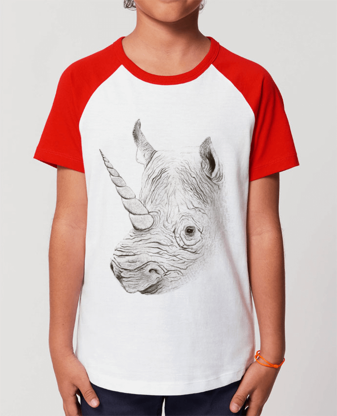 T-shirt Baseball Enfant- Coton - STANLEY MINI CATCHER Rhinoplasty Par Florent Bodart