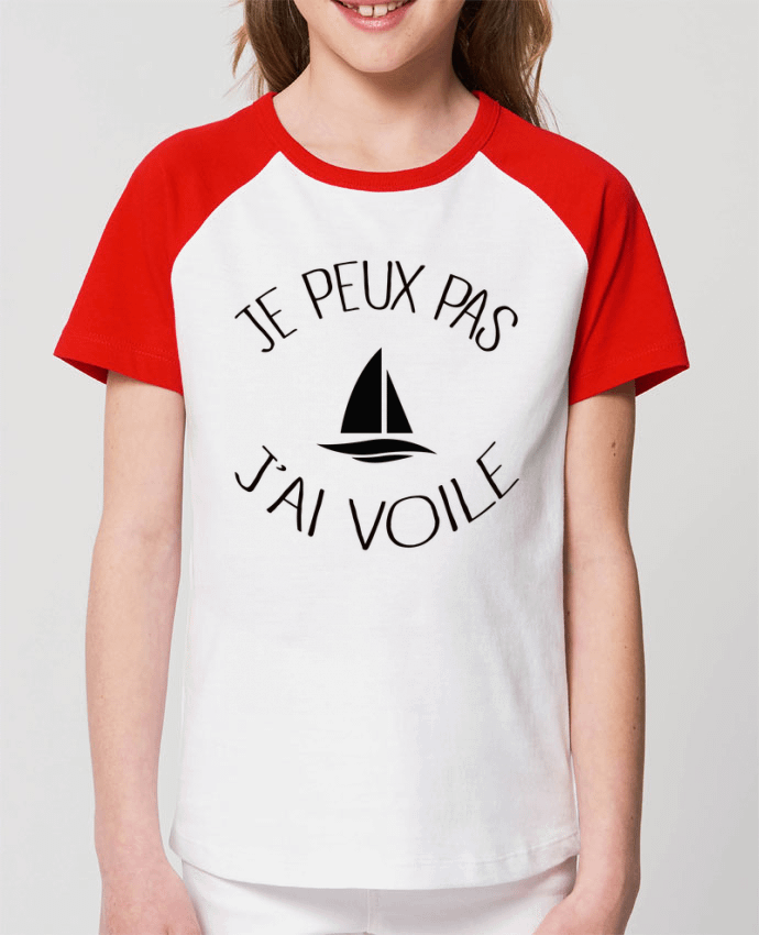 Tee-shirt Enfant Je peux pas j'ai voile Par Freeyourshirt.com