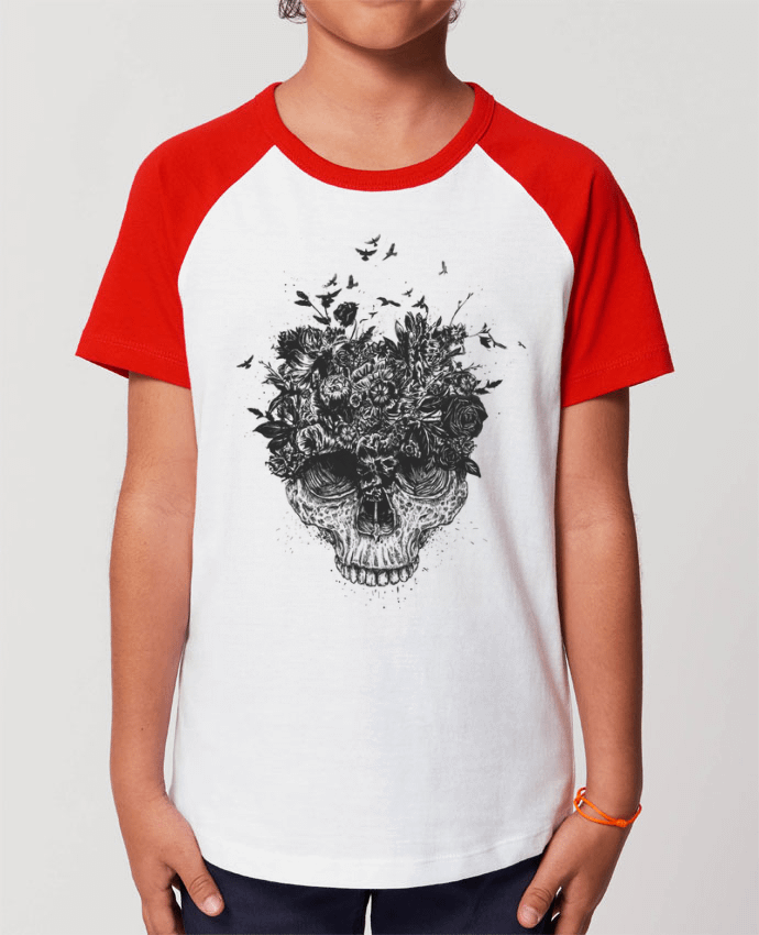 Camiseta Manga Corta Contraste Unisex Stanley MINI CATCHER SHORT SLEEVE My head is a jungle Par Balàzs Solti