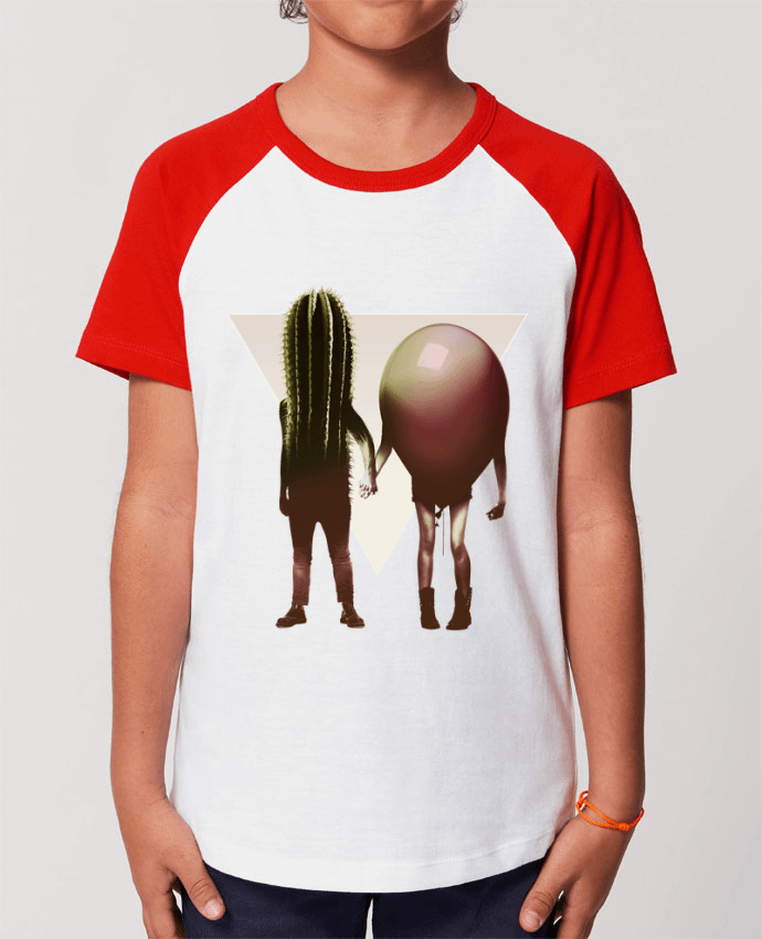 T-shirt Baseball Enfant- Coton - STANLEY MINI CATCHER Couple Hori Par ali_gulec