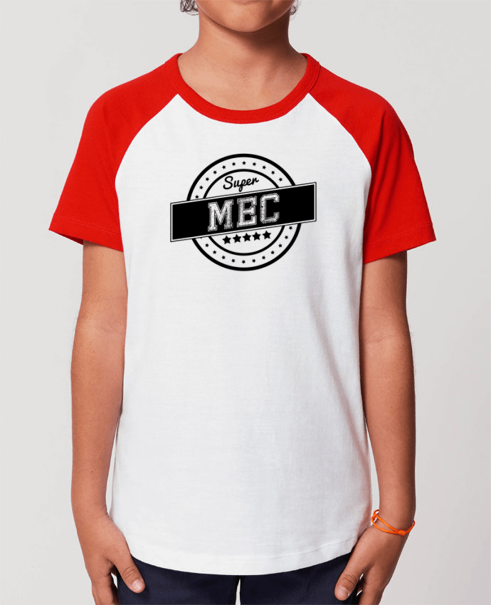 Kids\' contrast short sleeve t-shirt Mini Catcher Short Sleeve Super mec Par justsayin