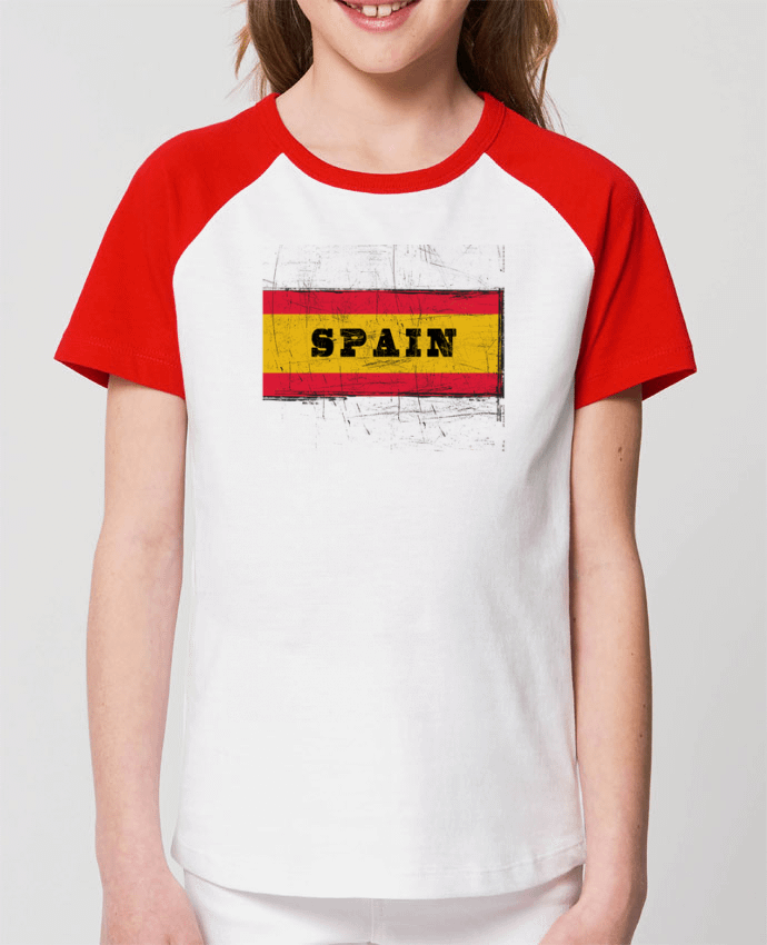 Tee-shirt Enfant Drapeau espagnol Par Les Caprices de Filles