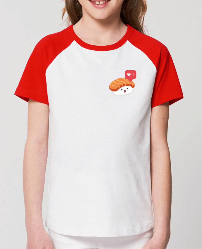 T-shirt Baseball Enfant- Coton - STANLEY MINI CATCHER Sushis like Par Nana
