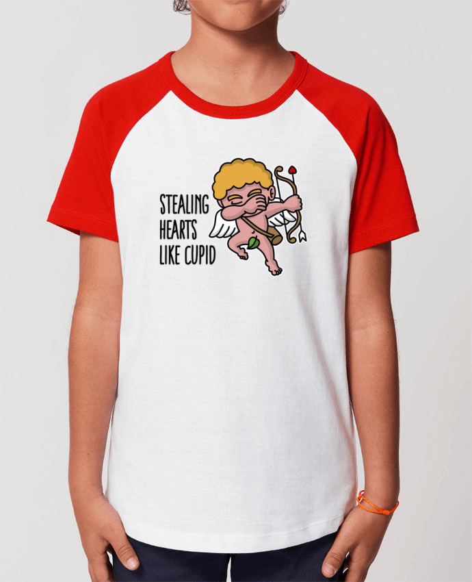 Camiseta Manga Corta Contraste Unisex Stanley MINI CATCHER SHORT SLEEVE Stealing hearts like cupid Par LaundryFactory