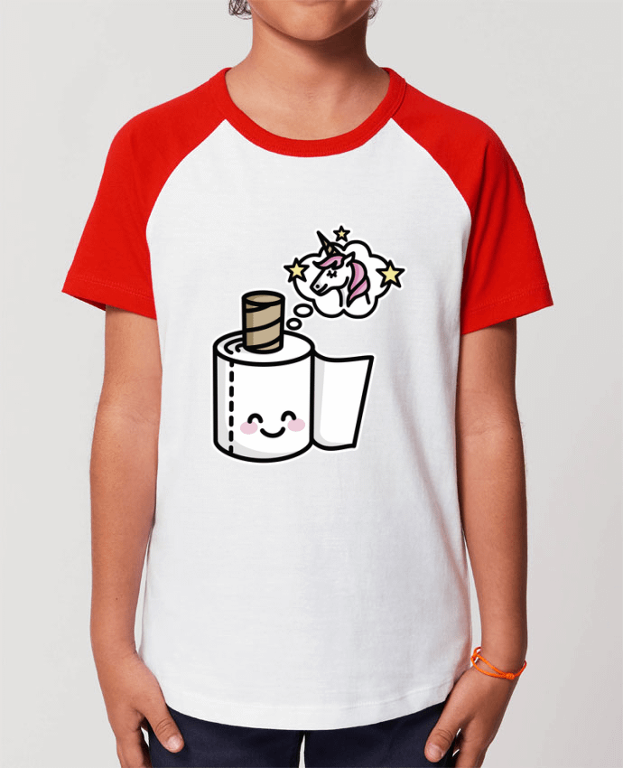 Camiseta Manga Corta Contraste Unisex Stanley MINI CATCHER SHORT SLEEVE Unicorn Toilet Paper Par LaundryFactory