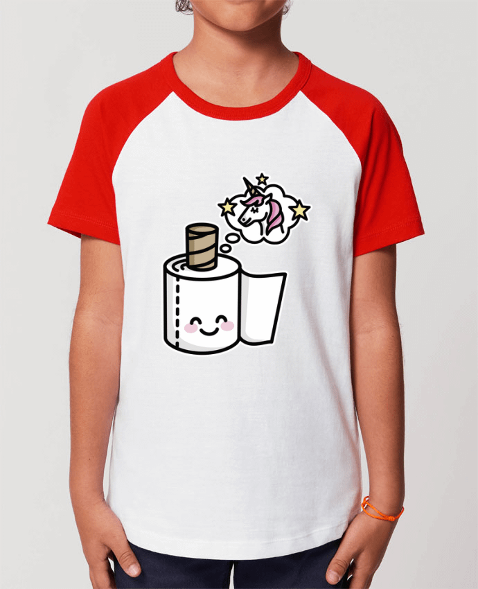 Tee-shirt Enfant Unicorn Toilet Paper Par LaundryFactory