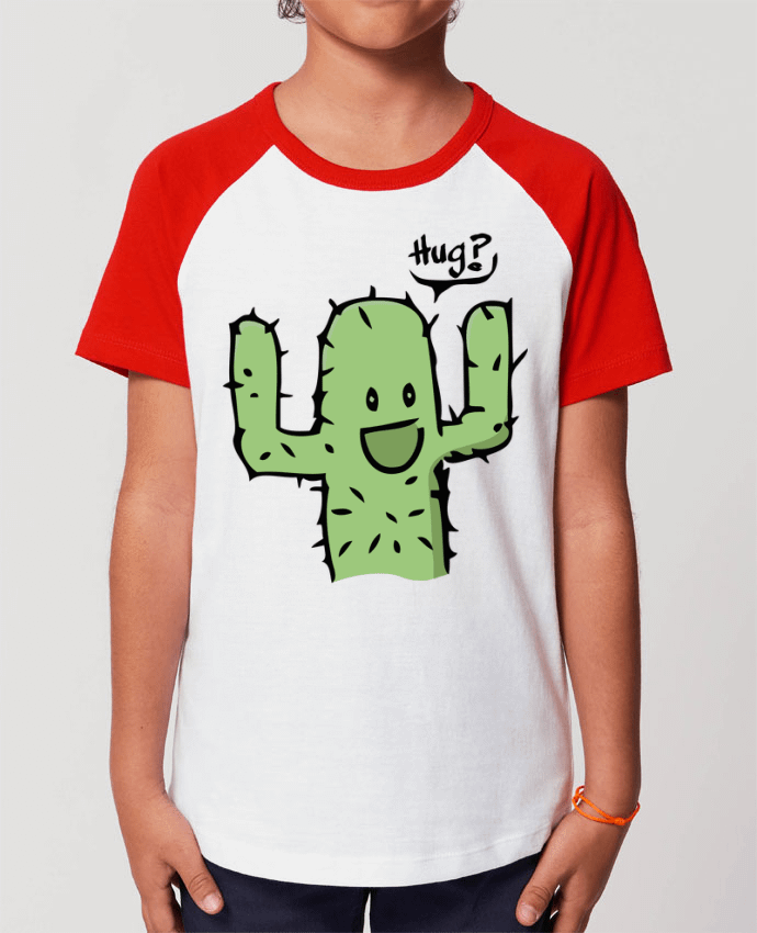 Tee-shirt Enfant cactus calin gratuit Par Tête Au Carré