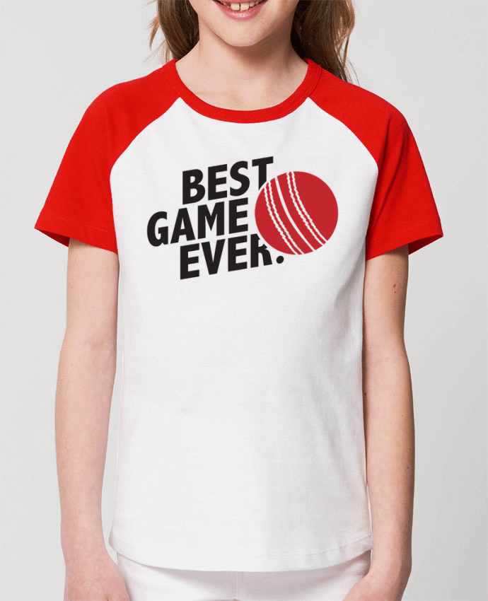 Tee-shirt Enfant BEST GAME EVER Cricket Par tunetoo