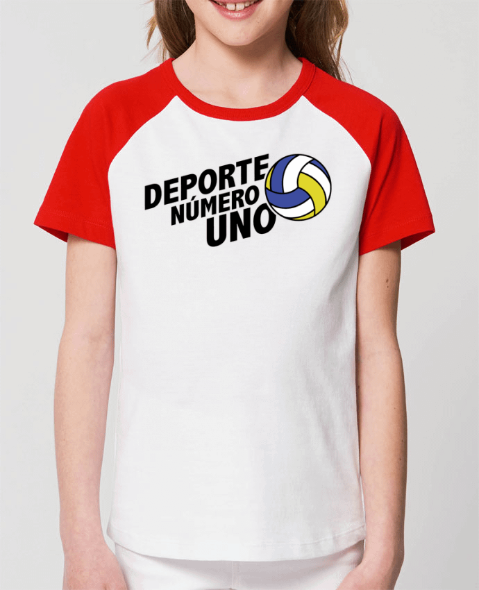 Tee-shirt Enfant Deporte Número Uno Volleyball Par tunetoo