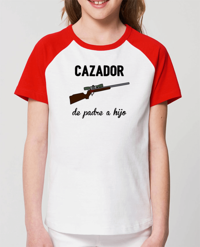 Camiseta Manga Corta Contraste Unisex Stanley MINI CATCHER SHORT SLEEVE Cazador de padre a hijo Par tunetoo