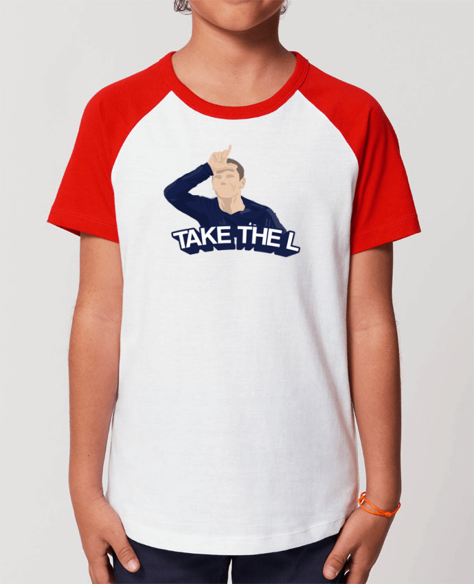 T-shirt Baseball Enfant- Coton - STANLEY MINI CATCHER Griezmann célébration fortnite Par tunetoo